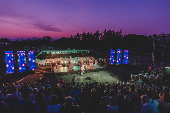 Spectacle à La Cité du Train